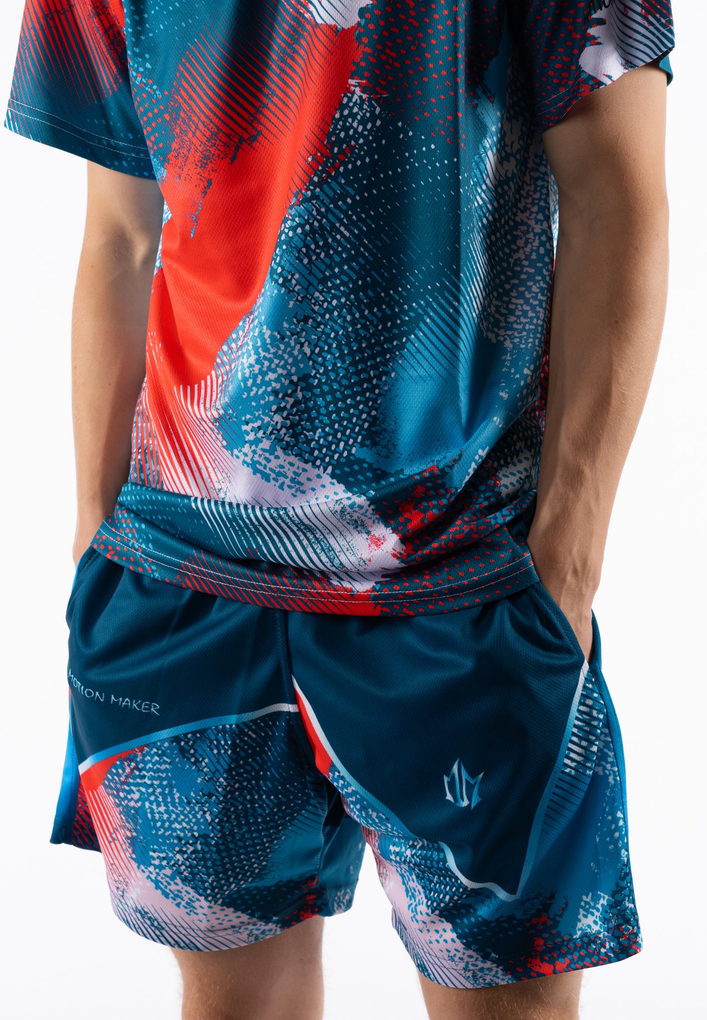 Fiery Camo Fusion Shorts